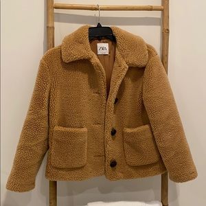 Zara teddy jacket
